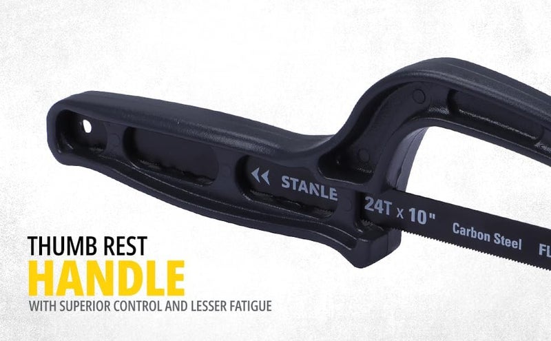 Stanley Mini Hacksaw 0-20-807 - Ergonomic Hand Tool for Metal Cutting - Image 4